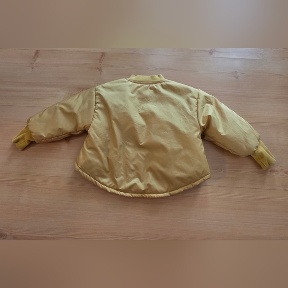 Afton Street Kids Mustard Puffer Jacket 12M - Picture 8 of 9